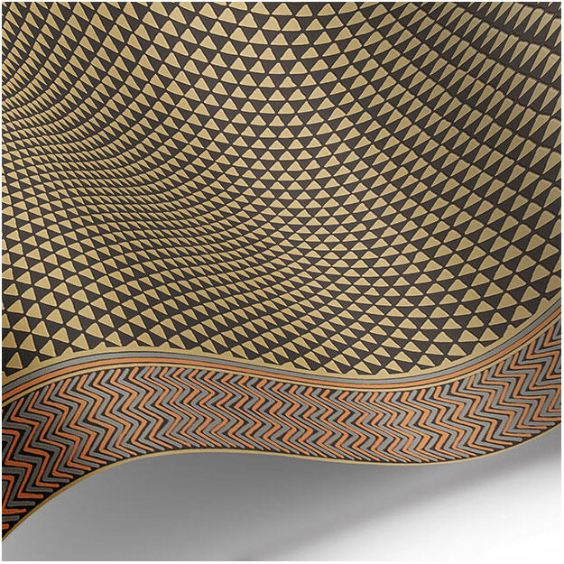 Les Dominotiers Puck Stripe Behang