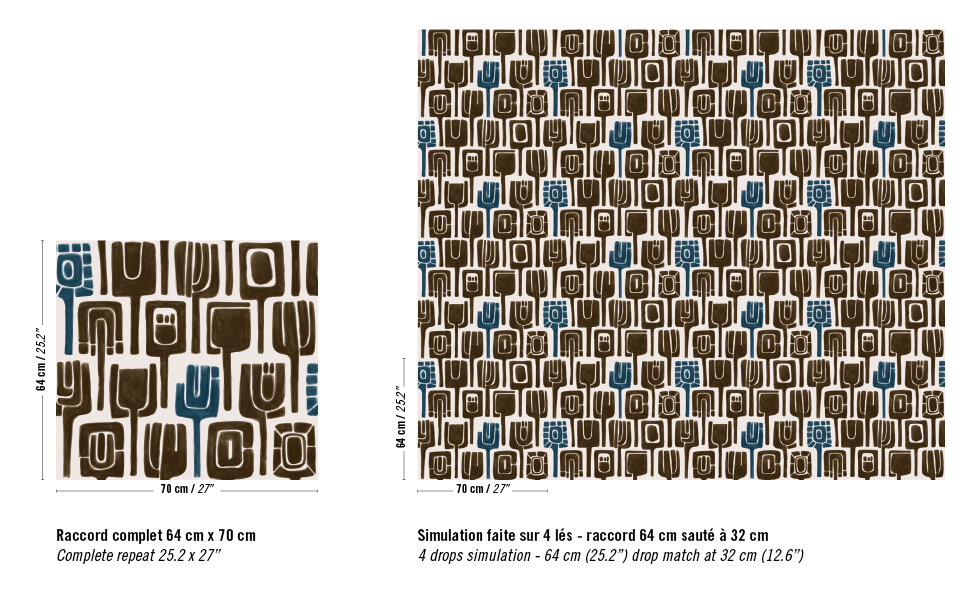 ELITIS&nbsp;Totem Behang&nbsp;Initation behang collectie 
