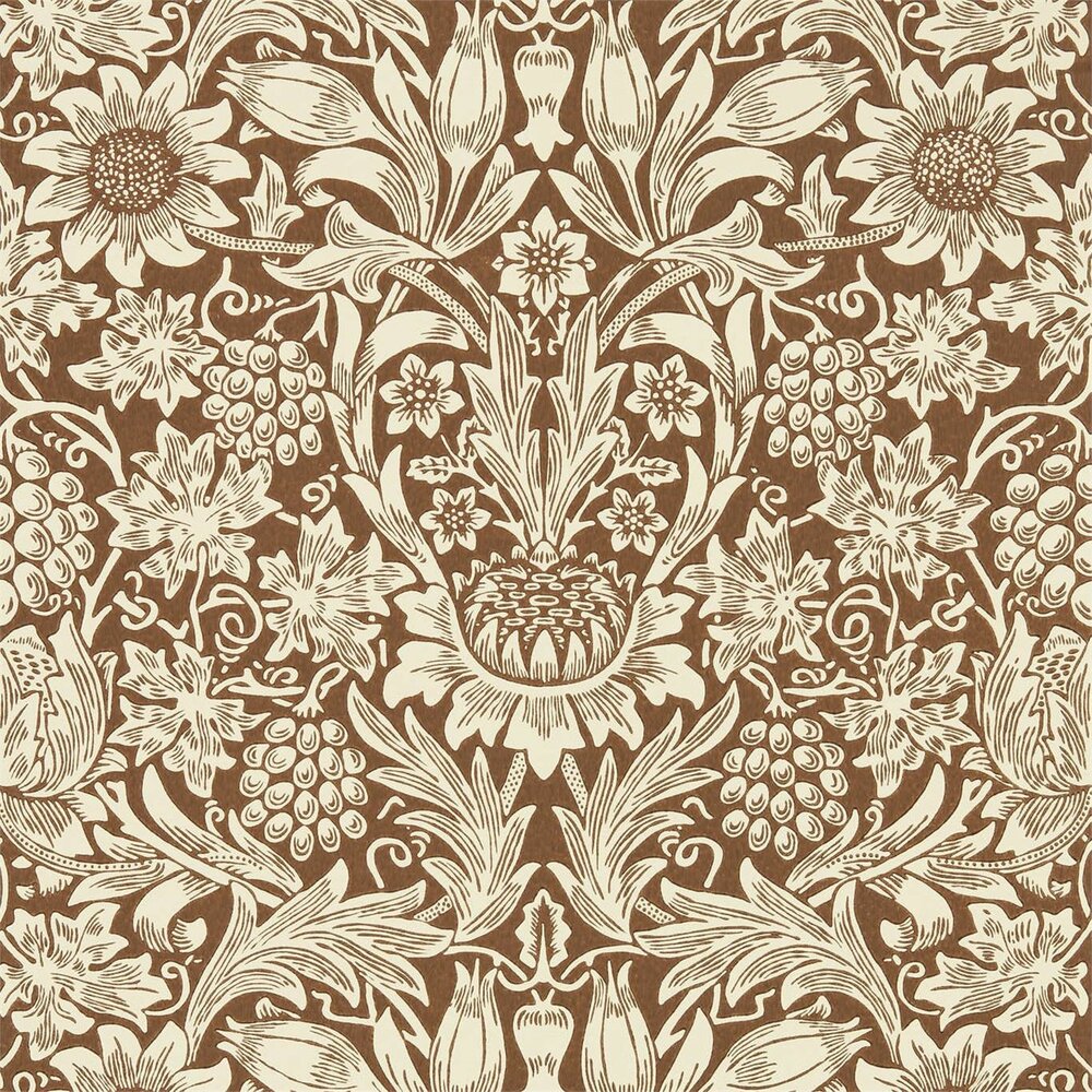 Morris &amp; Co. Sunflower Wallcovering 216961
