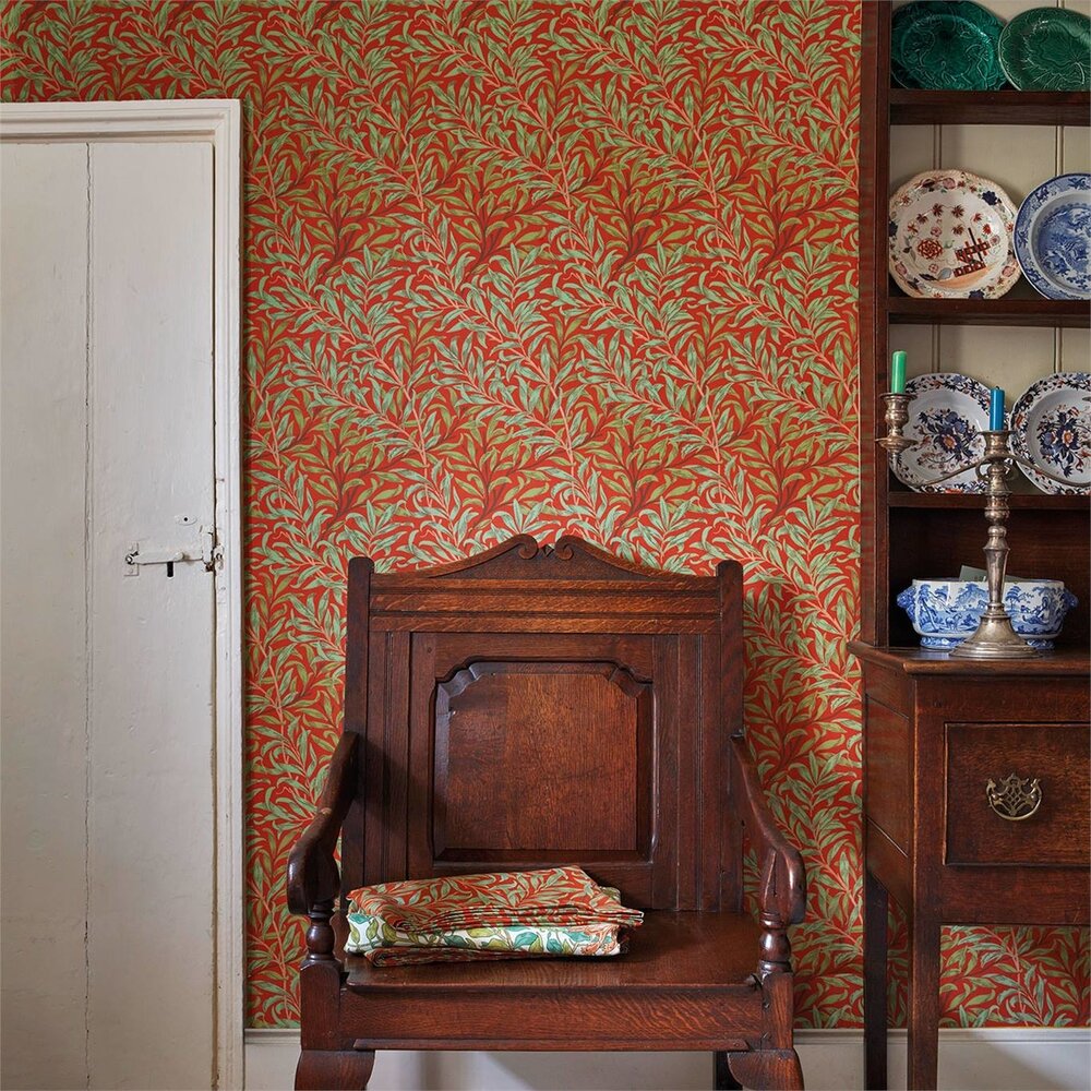 Morris &amp; Co. Willow Bough Behang