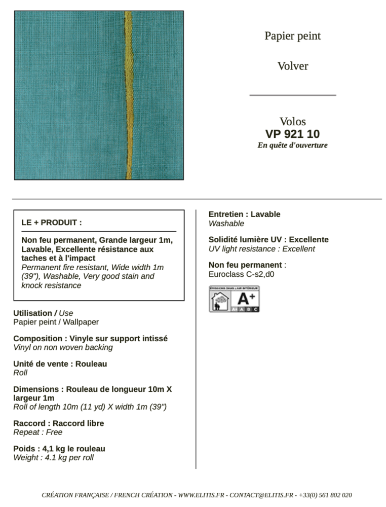ELITIS Volos Behang 10 VP_921_10