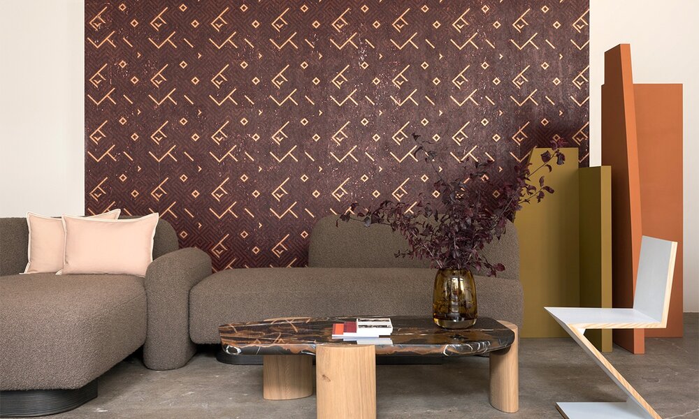 ELITIS Labyrinthe Behang Essence de Liege Collectie RM-988-32