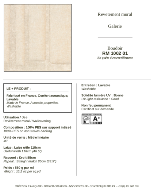 ELITIS Boudoir Behang 01 (RM_1002_01)