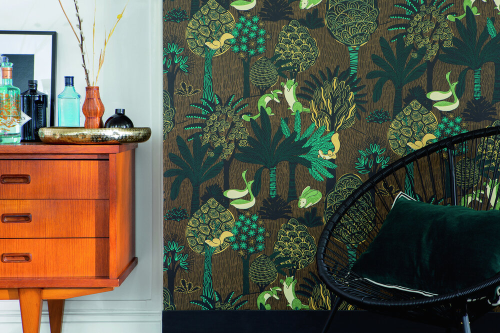 ELITIS Renard &amp; Co Behang Les Petites Histoires Collectie