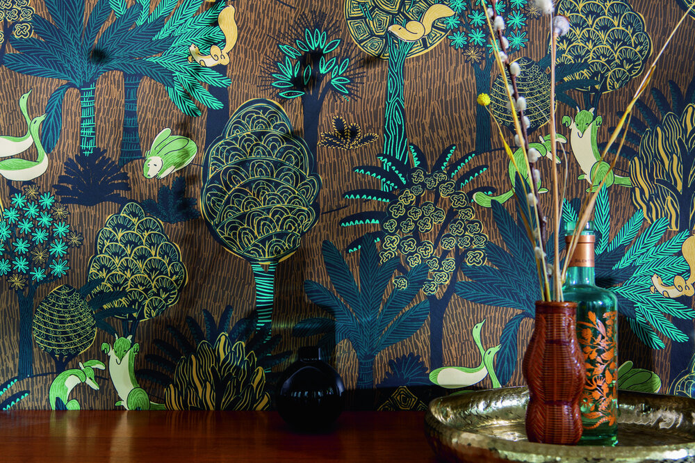 ELITIS Renard &amp; Co Behang Les Petites Histoires Collectie