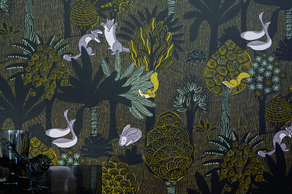 ELITIS Renard &amp; Co Behang Les Petites Histoires Collectie