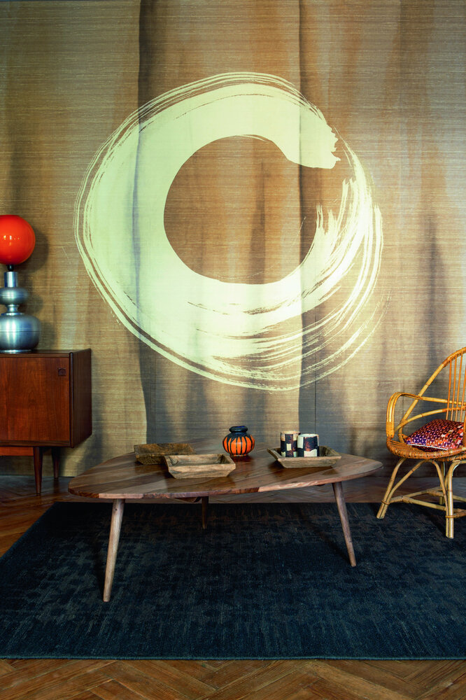 ELITIS Noren Behang Soie Changeante Collectie