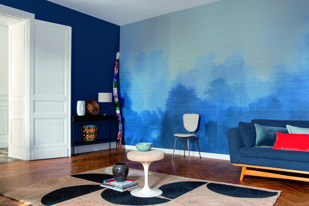 ELITIS Brume Behang Soie Changeante Collectie
