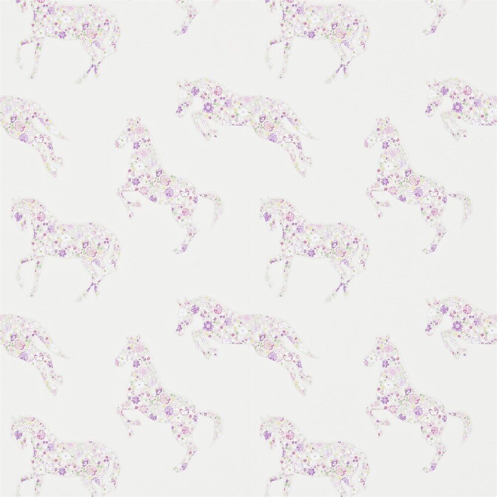 behang little sanderson Pretty Ponies lavender