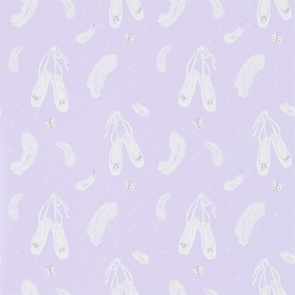 behang little sanderson Ballet Shoes lavendel