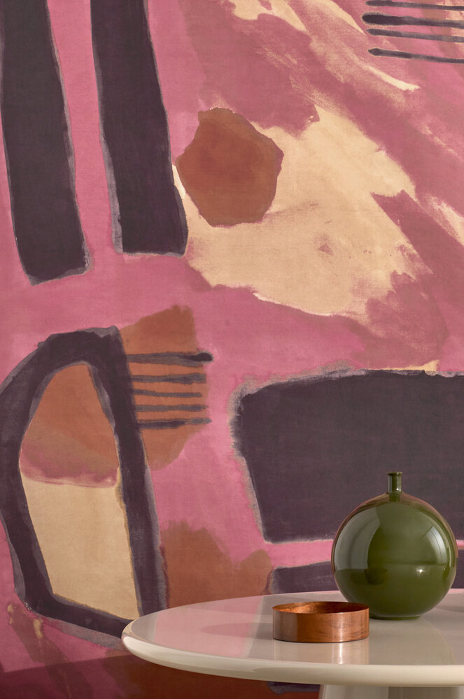 Aster&eacute; Silk Scarf Behang 01 AST_NT_014_01
