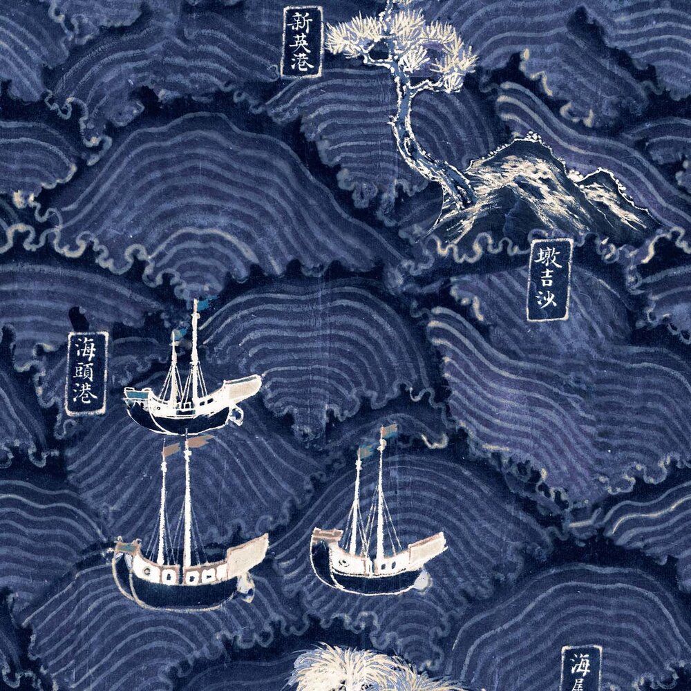 Mind the Gap Waves of Tsushima behang WP20513