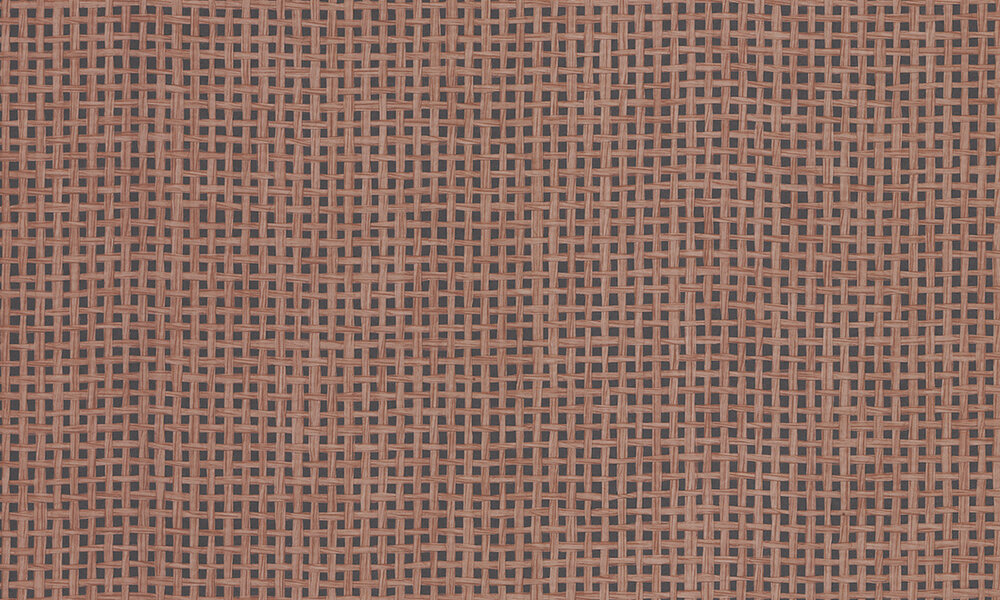 ARTE Waffle Weave Behang Brick Red - Icons Collectie 85530
