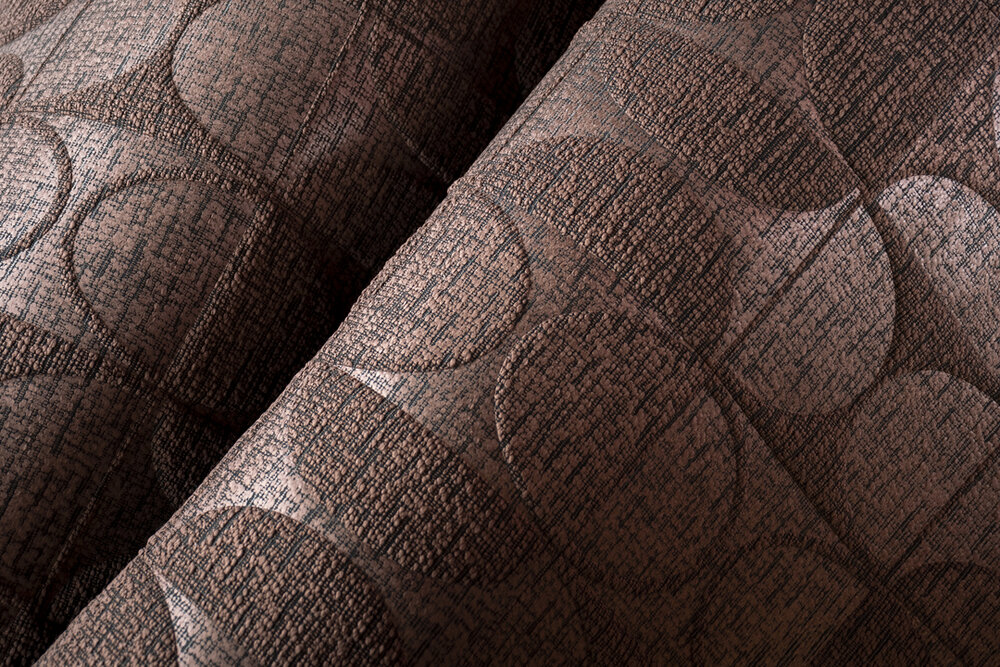 ARTE Curve Behang - Dark Taupe