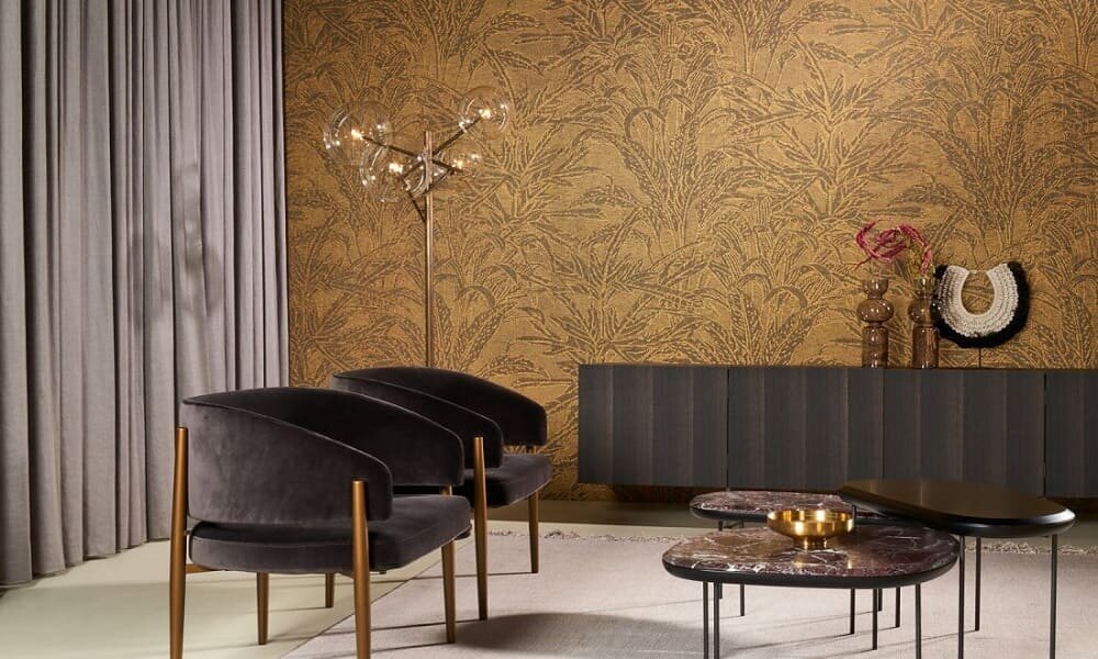 ARTE Savanna Behang - Dark Copper