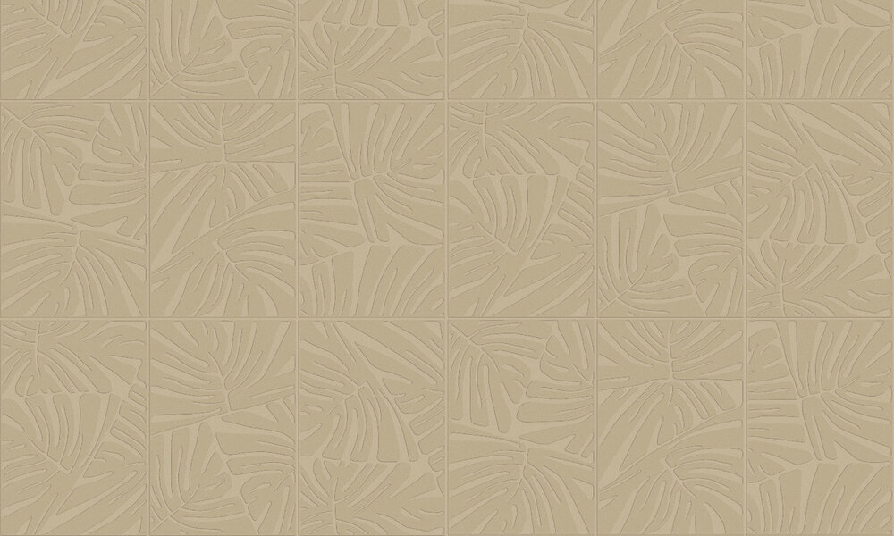 ARTE Monstera Behang - Clay