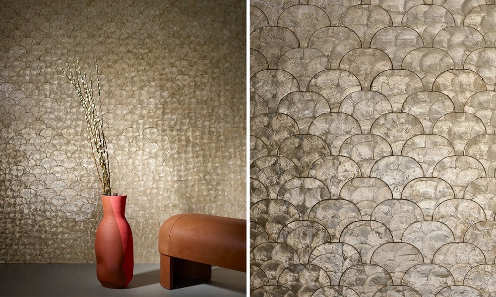 ARTE Camber Behang - Olive Valley