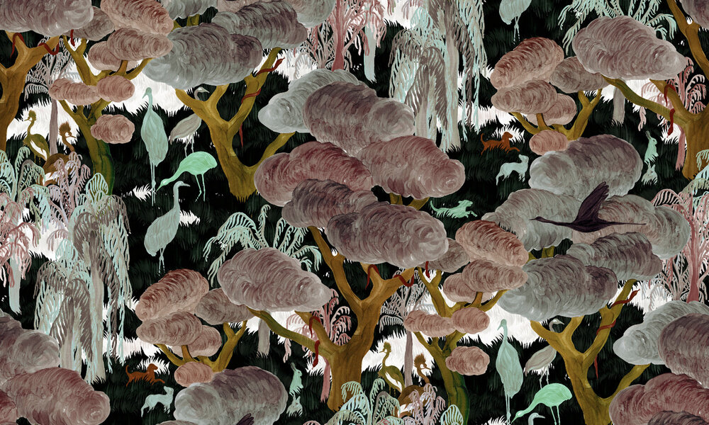 ARTE Wonderwoods Behang - Cinnamon