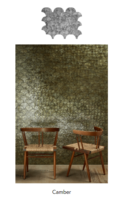 ARTE Camber Behang - Olive Valley