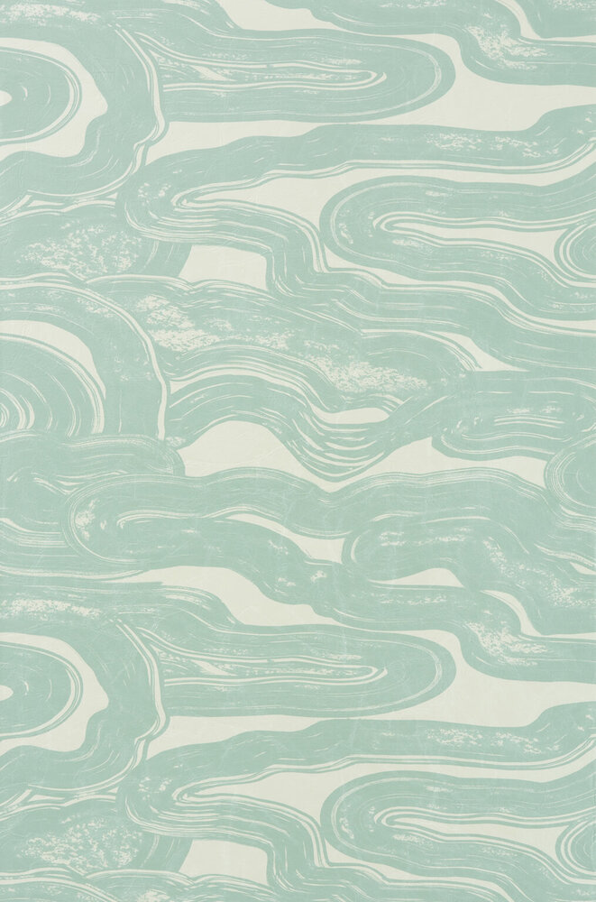 Pierre Frey Nuages behang celadon FP562002