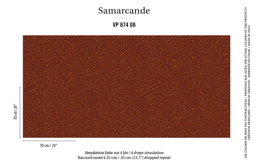 behang elitis mayana VP_874_08 samarcande behangpapier patroon