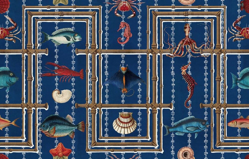 Mind the Gap Underwater Life Behang WP20565