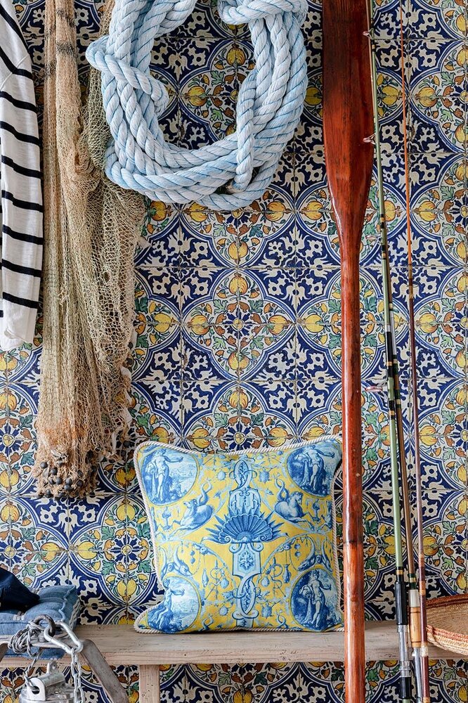 Mind the Gap Sardegna Tiles Behang WP20574
