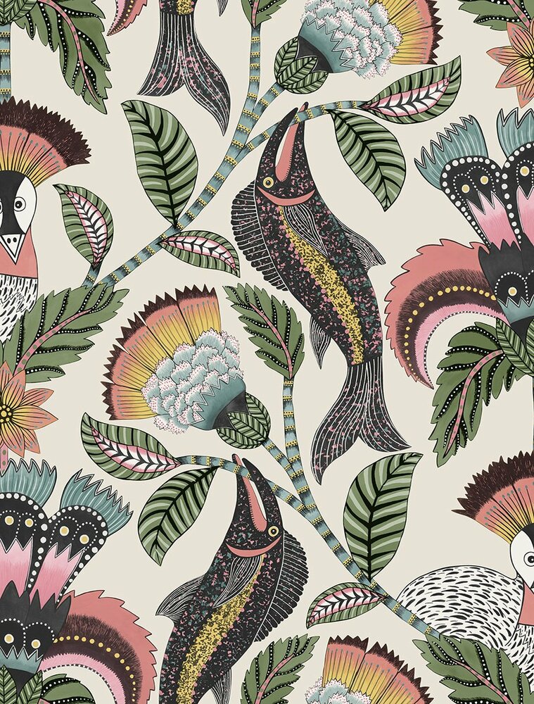 Cole and Son Nene Behang S119/8036 Cole and Son Ardmore Jabula Behang Collectie