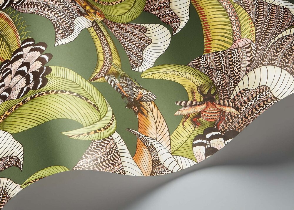 Cole and Son Hoopoe Leaves Behang  S119/1003