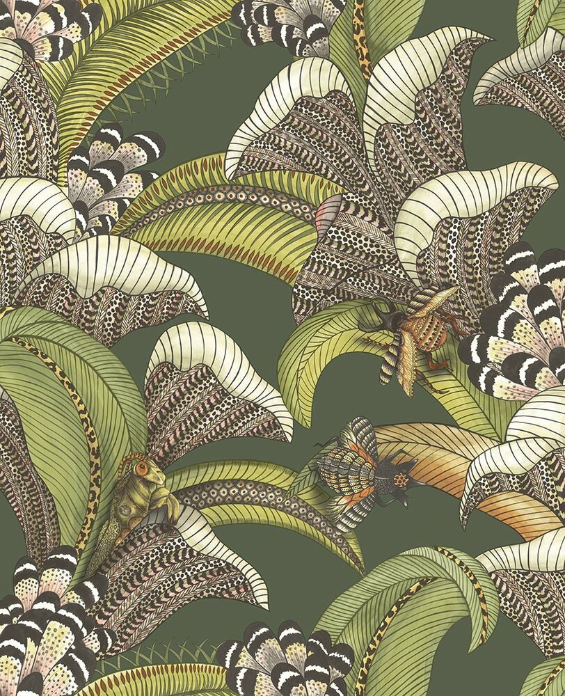 Cole and Son Hoopoe Leaves Behang  S119/1003