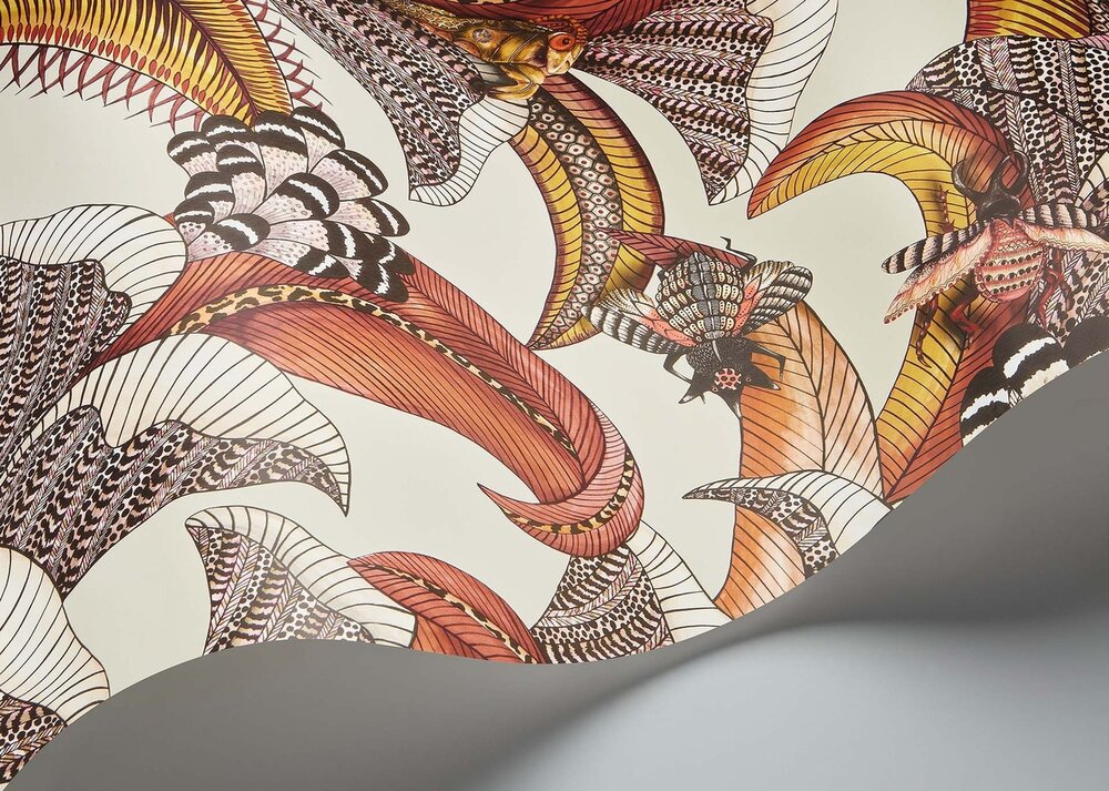 Cole and Son Hoopoe Leaves Behang  S119/1004
