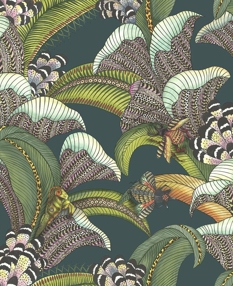 Cole and Son Hoopoe Leaves Behang  S119/1007