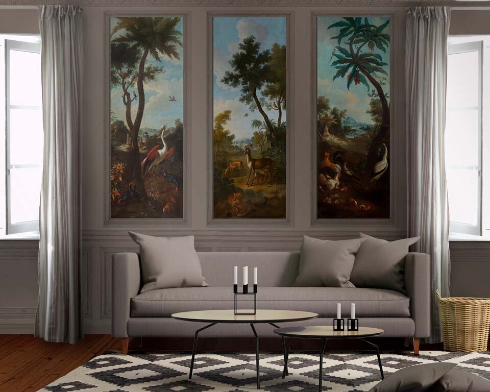 Papiers De Paris Panneaux Paysagers Behang