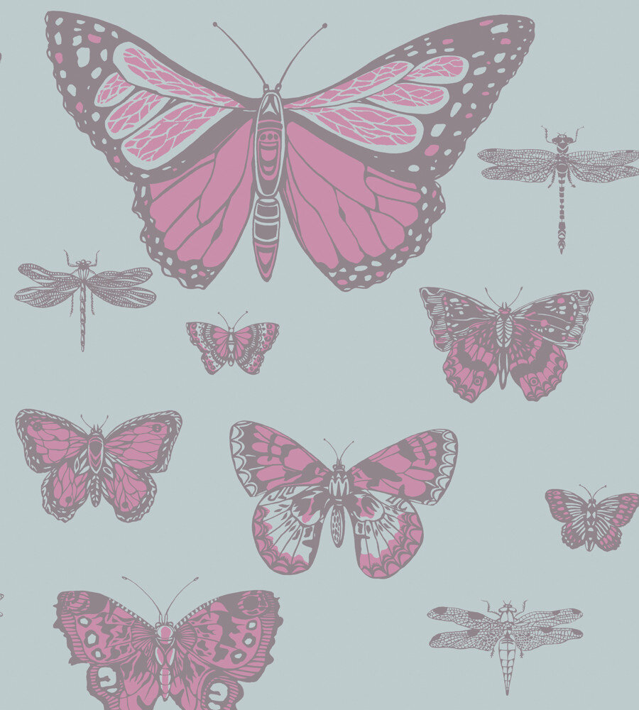 behang cole and son butterflies and dragonflies whimsical 103 15062
