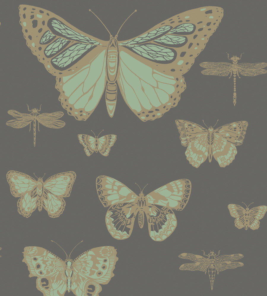 behang cole and son butterflies and dragonflies whimsical 103 15067