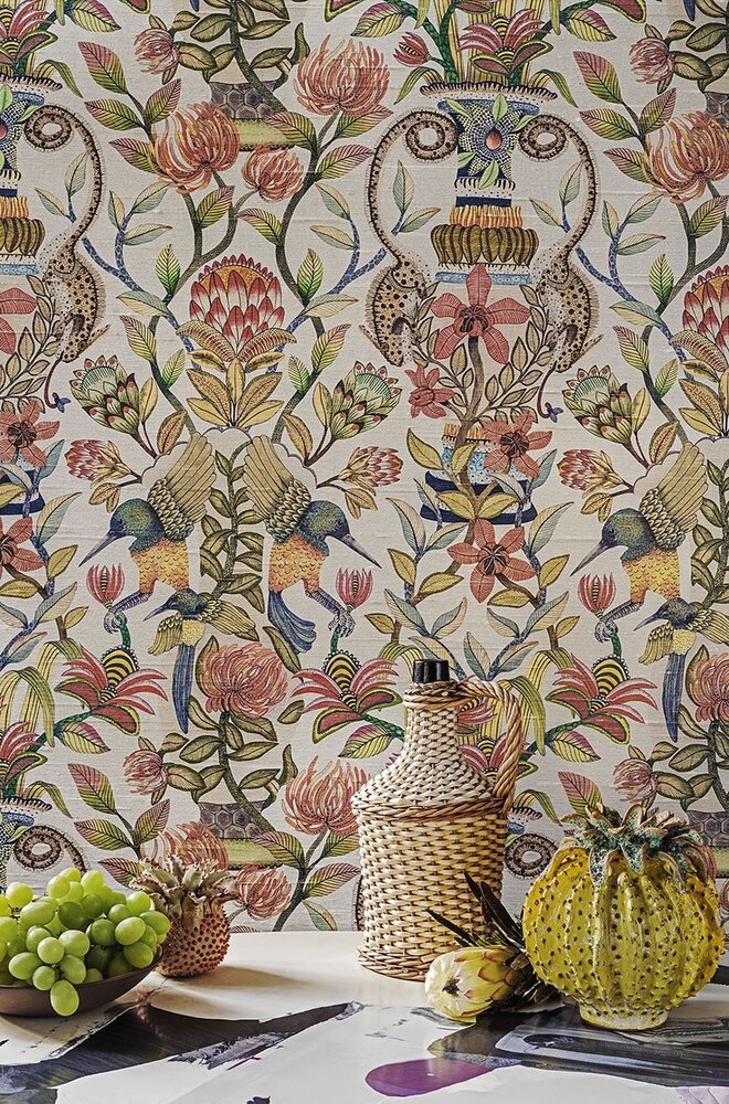 Cole and Son Protea Garden Silk Behang  S119/10045