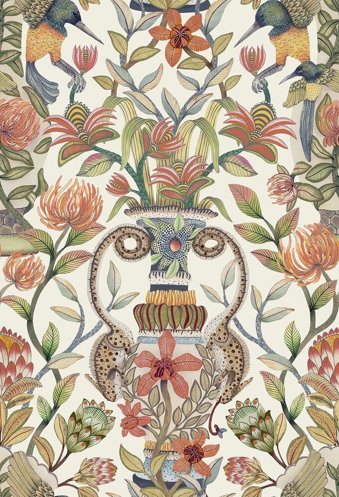 Cole and Son Protea Garden Silk Behang  S119/10045