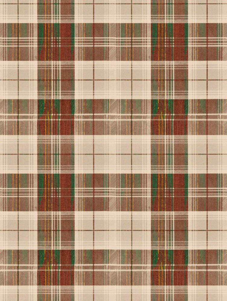 Mind the Gap Countryside Plaid - Leather 