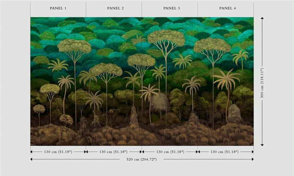 ARTE Ciel Tropical behang 97652