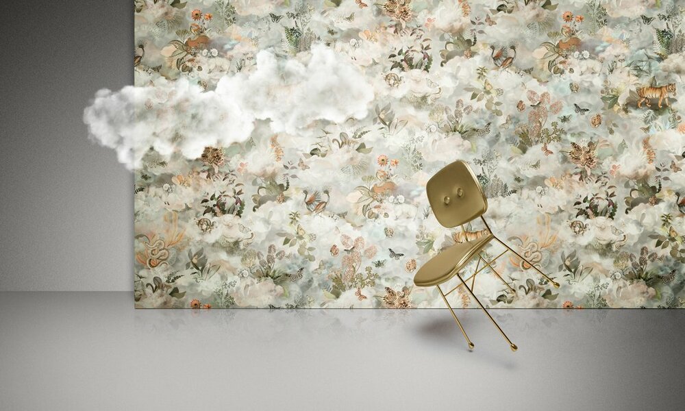 Moooi behang Memento Moooi Medley behang Dusk MO4030 sfeerafbeelding