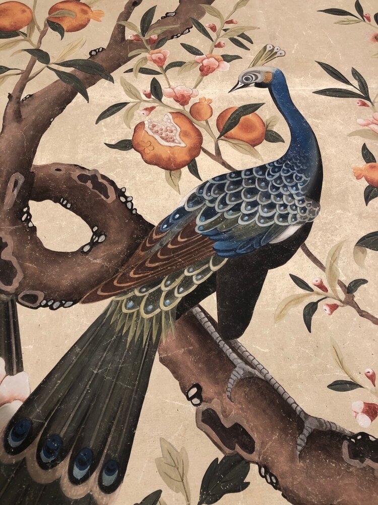 papiers de paris chinoiserie behang sandstone