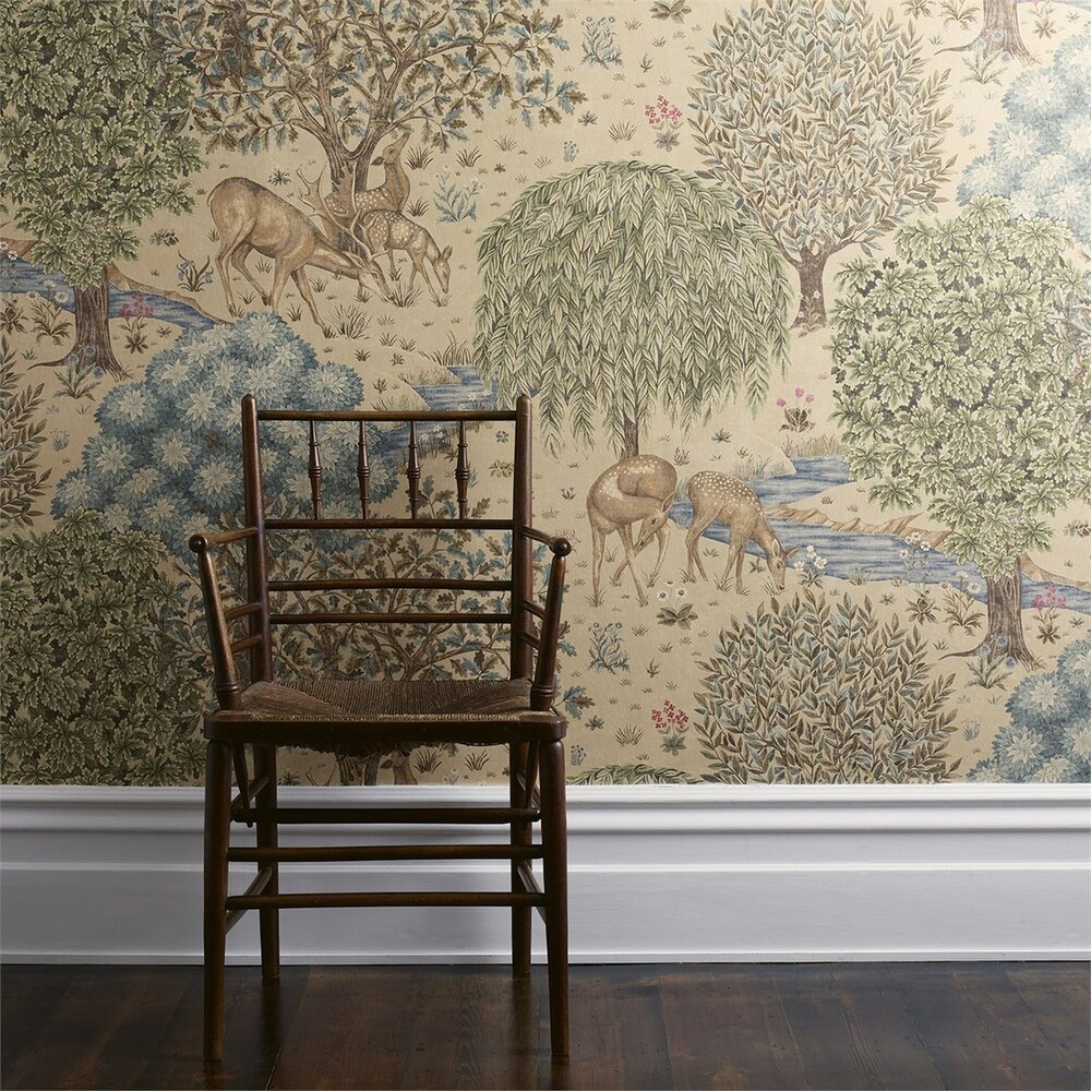 behang william morris &amp; co the brook archive III 3 behangpapier sfeer 1