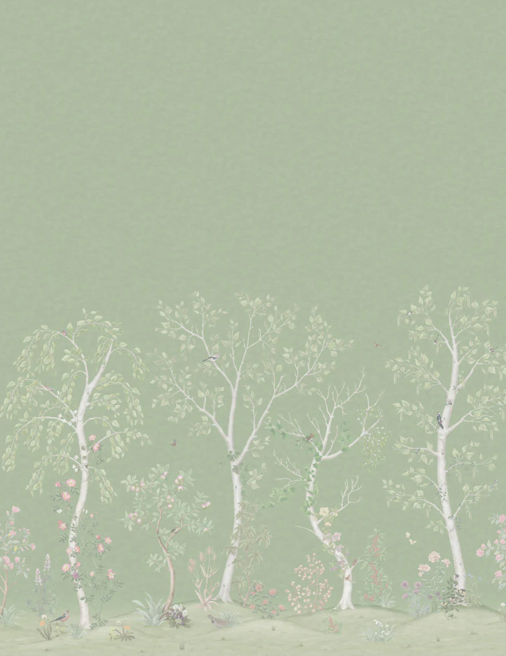 Cole and Son Seasonal Woods Silk Behang 120/6021S