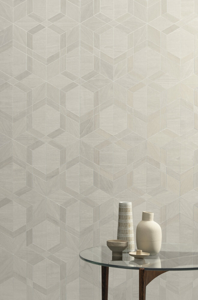 ARTE Cubist Behang SYC1110 sfeer
