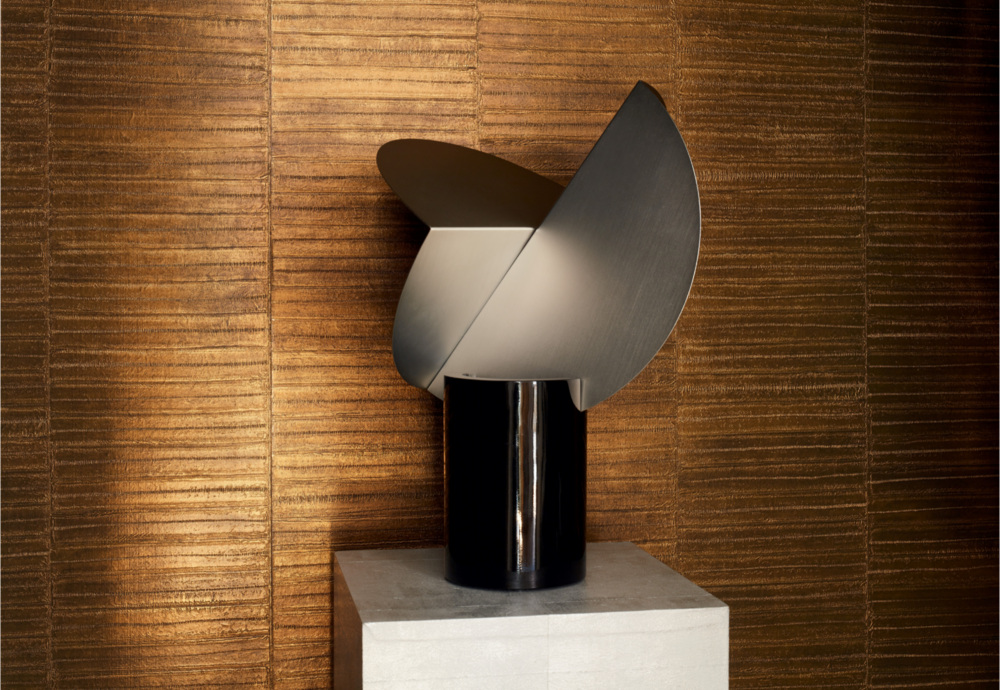 ELITIS Anguille Metal Behang sfeer 2