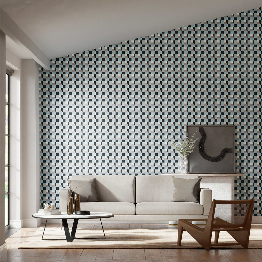 Harlequin Blocks Behang 112944 sfeer