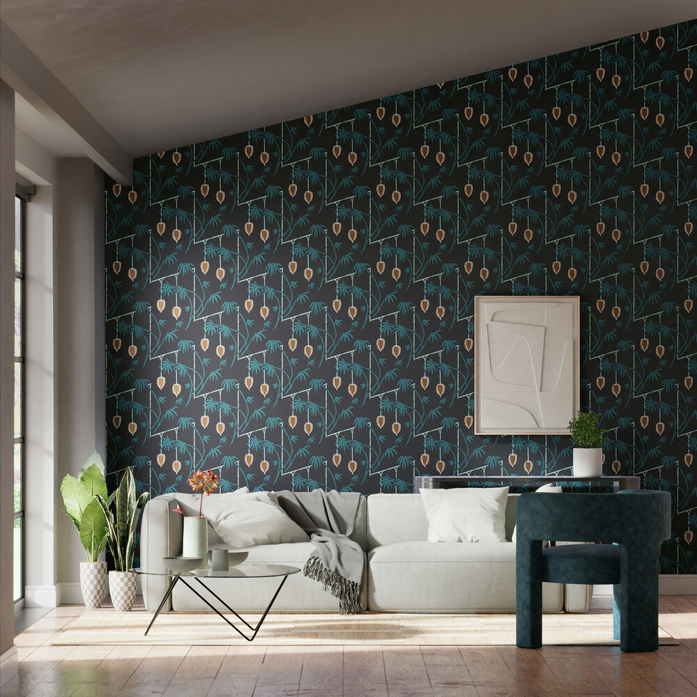 Harlequin Kimiko Behang 112940 sfeer