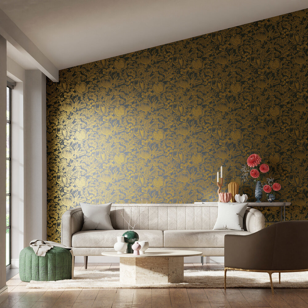 Harlequin Melograno Behang 112926 sfeer