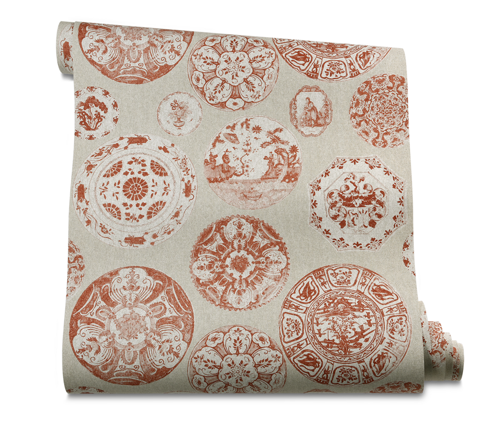 ARTE Flamant Bouton d&#039;or Behang 80071