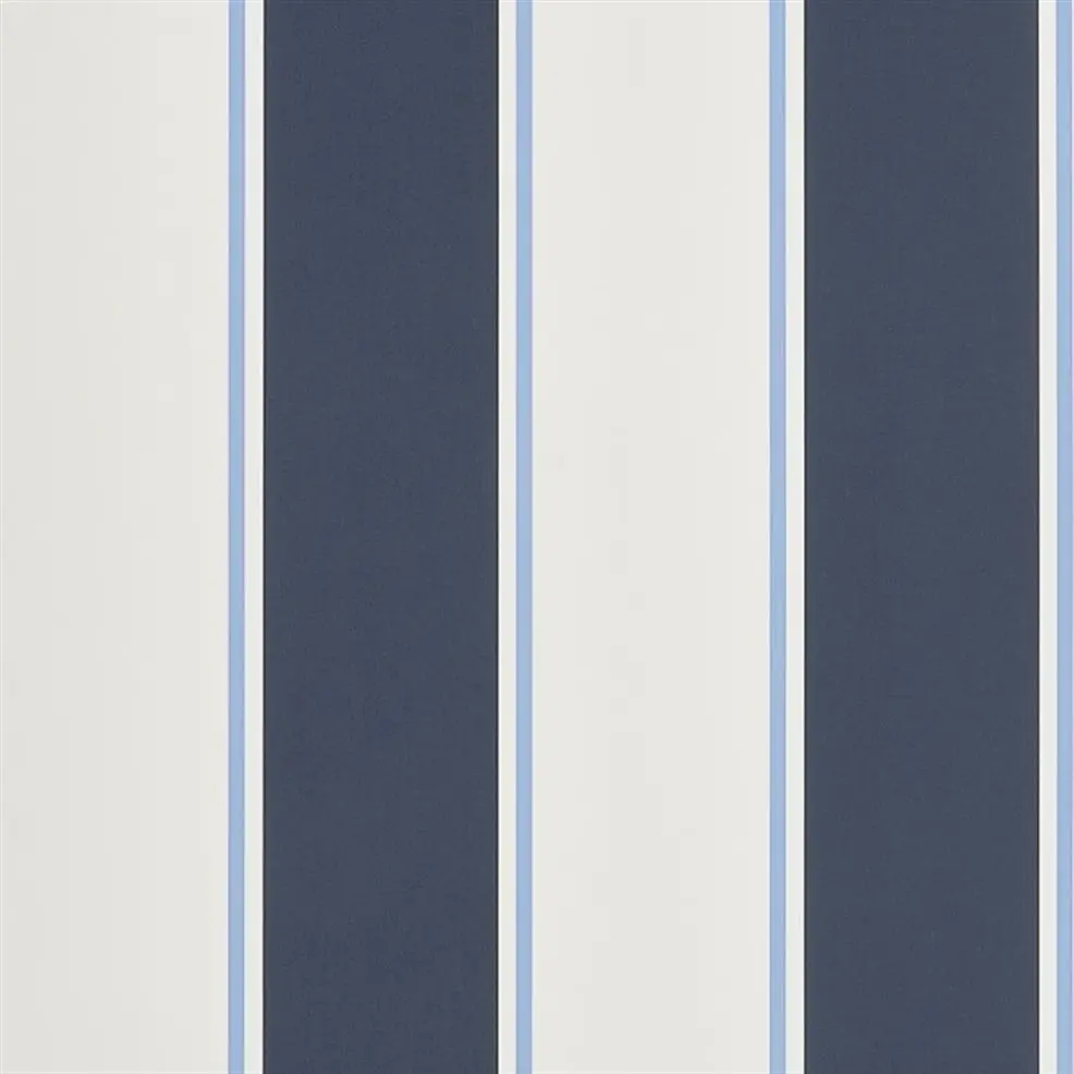 Ralph Lauren Mapleton Stripe Behang - MIDNIGHT PRL703/03